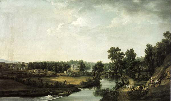 The River Liffey in Lucan House Demesne